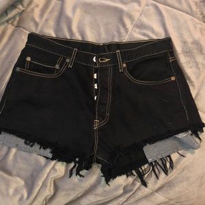 Levis vintage denim shorts